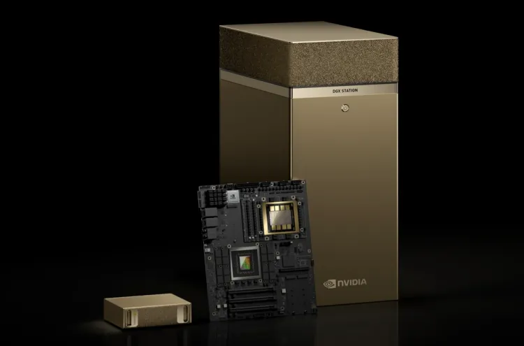 NVIDIA ra mắt DGX Spark và DGX Station siêu máy tính AI mới